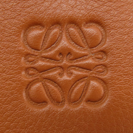 LOEWE Handbag 314.39.V07 Canvas, Leather Brown anagram Hammock 2WAY Women Used Authentic