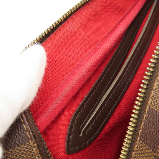 LOUIS VUITTON Handbag N41158 Damier canvas Brown Rivington GM Damier Ebene Women Used Authentic