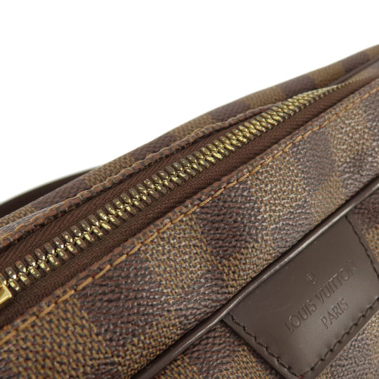LOUIS VUITTON Handbag N41158 Damier canvas Brown Rivington GM Damier Ebene Women Used Authentic