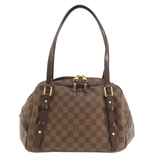 LOUIS VUITTON Handbag N41158 Damier canvas Brown Rivington GM Damier Ebene Women Used Authentic