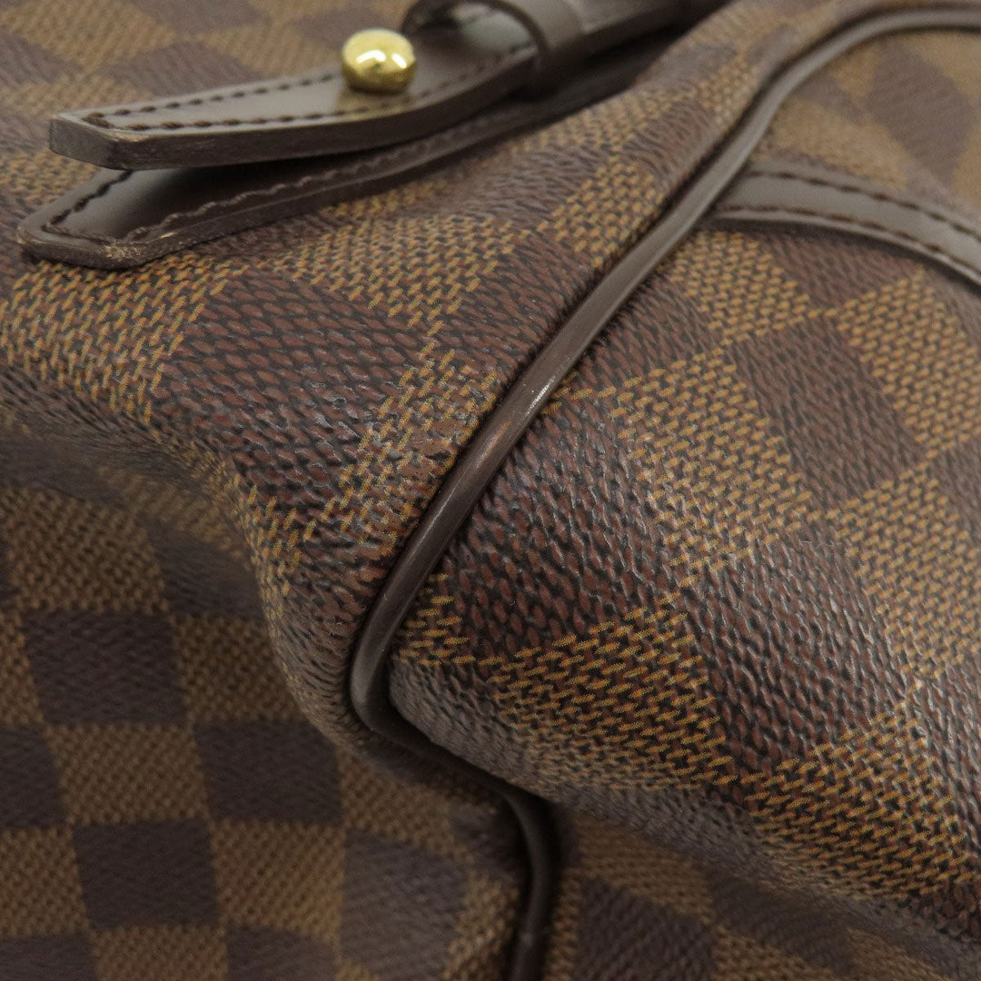 LOUIS VUITTON Handbag N41158 Damier canvas Brown Rivington GM Damier Ebene Women Used Authentic