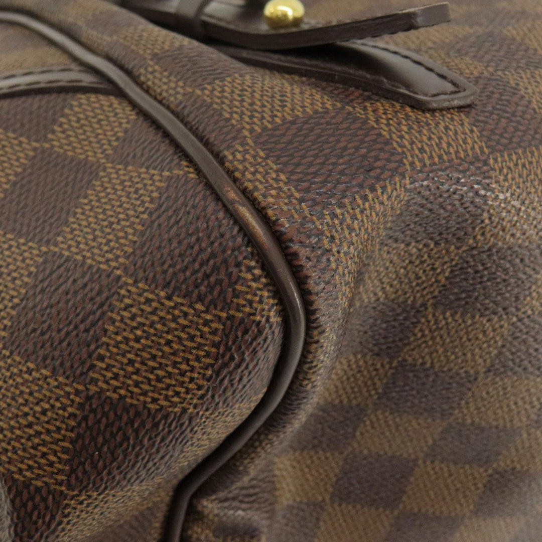 LOUIS VUITTON Handbag N41158 Damier canvas Brown Rivington GM Damier Ebene Women Used Authentic