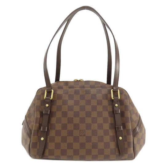 LOUIS VUITTON Handbag N41158 Damier canvas Brown Rivington GM Damier Ebene Women Used Authentic