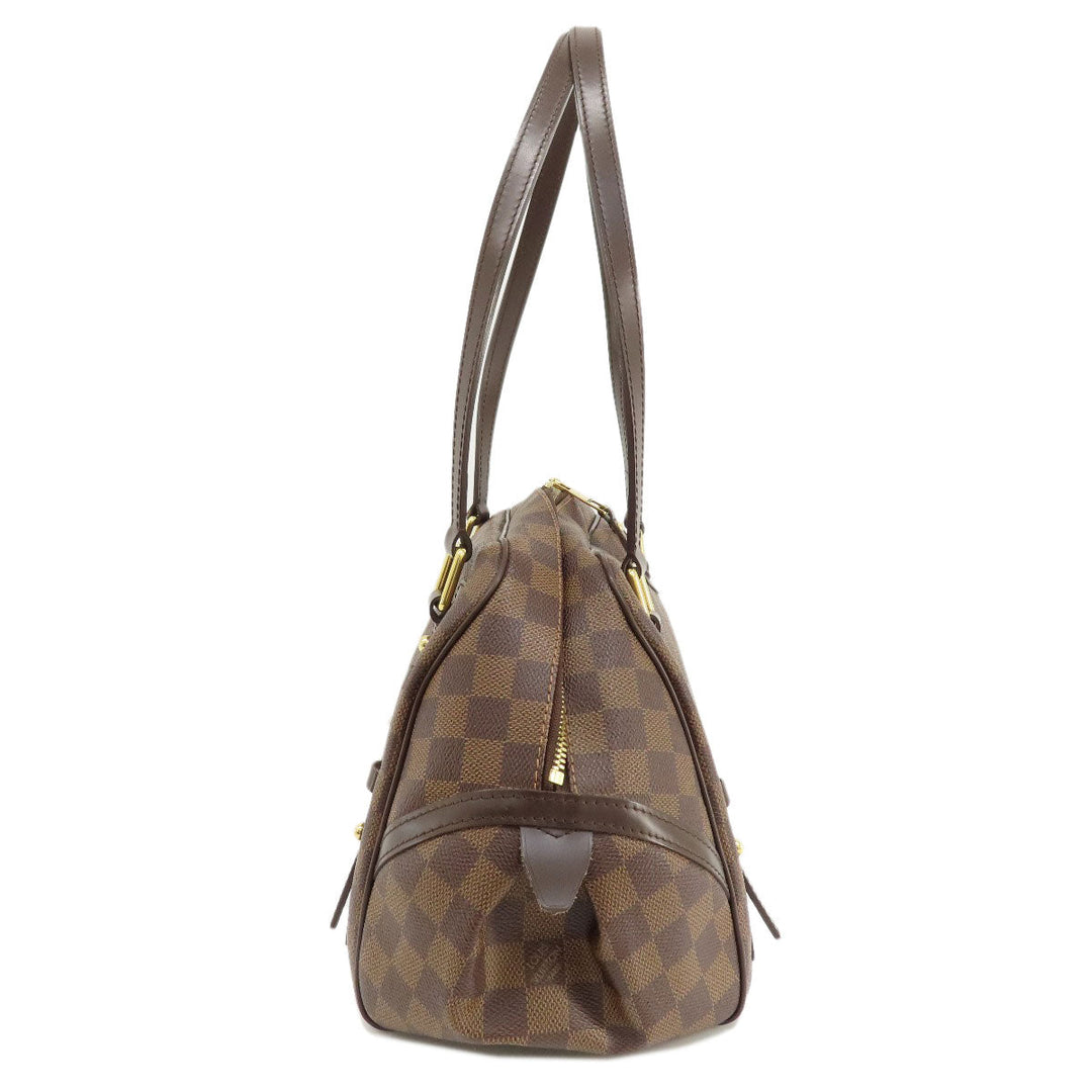 LOUIS VUITTON Handbag N41158 Damier canvas Brown Rivington GM Damier Ebene Women Used Authentic