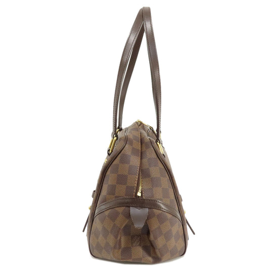 LOUIS VUITTON Handbag N41158 Damier canvas Brown Rivington GM Damier Ebene Women Used Authentic