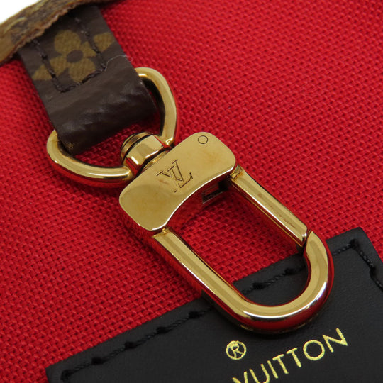 LOUIS VUITTON Tote Bag M45039 Monogram reverse Brown On the Go MM Monogram Giant Women Used Authentic