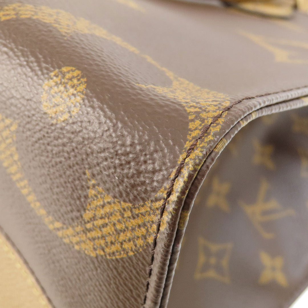 LOUIS VUITTON Tote Bag M45039 Monogram reverse Brown On the Go MM Monogram Giant Women Used Authentic