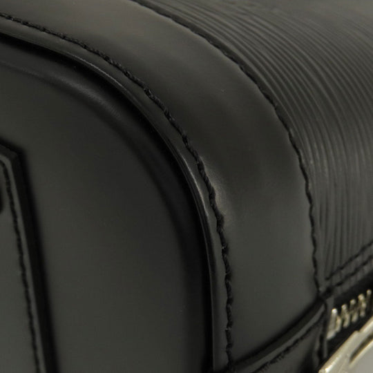 LOUIS VUITTON Handbag M59217 Epi black Alma BB