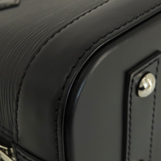 LOUIS VUITTON Handbag M59217 Epi black Alma BB