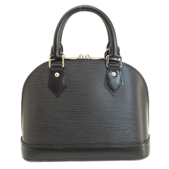 LOUIS VUITTON Handbag M59217 Epi black Alma BB