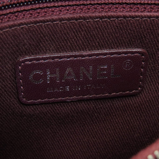 CHANEL Handbag Grained Calfskin Skin black Matrasse 2WAY