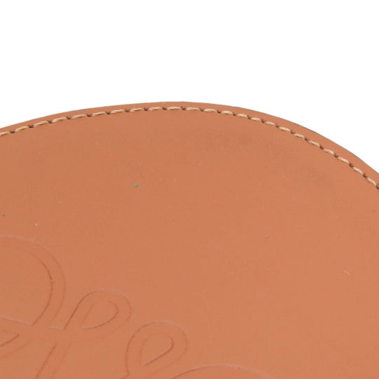 LOEWE Shoulder Bag Calfskin Brown Balloon bag Women Used Authentic