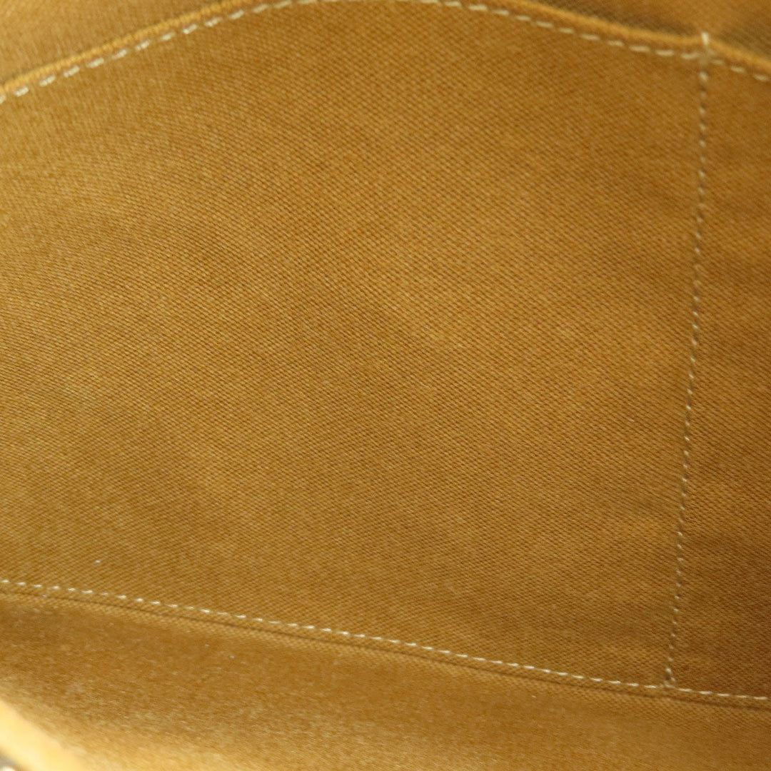 CELINE Tote Bag PVC Brown Bar Tikal Hippo Triomphe Women Used Authentic