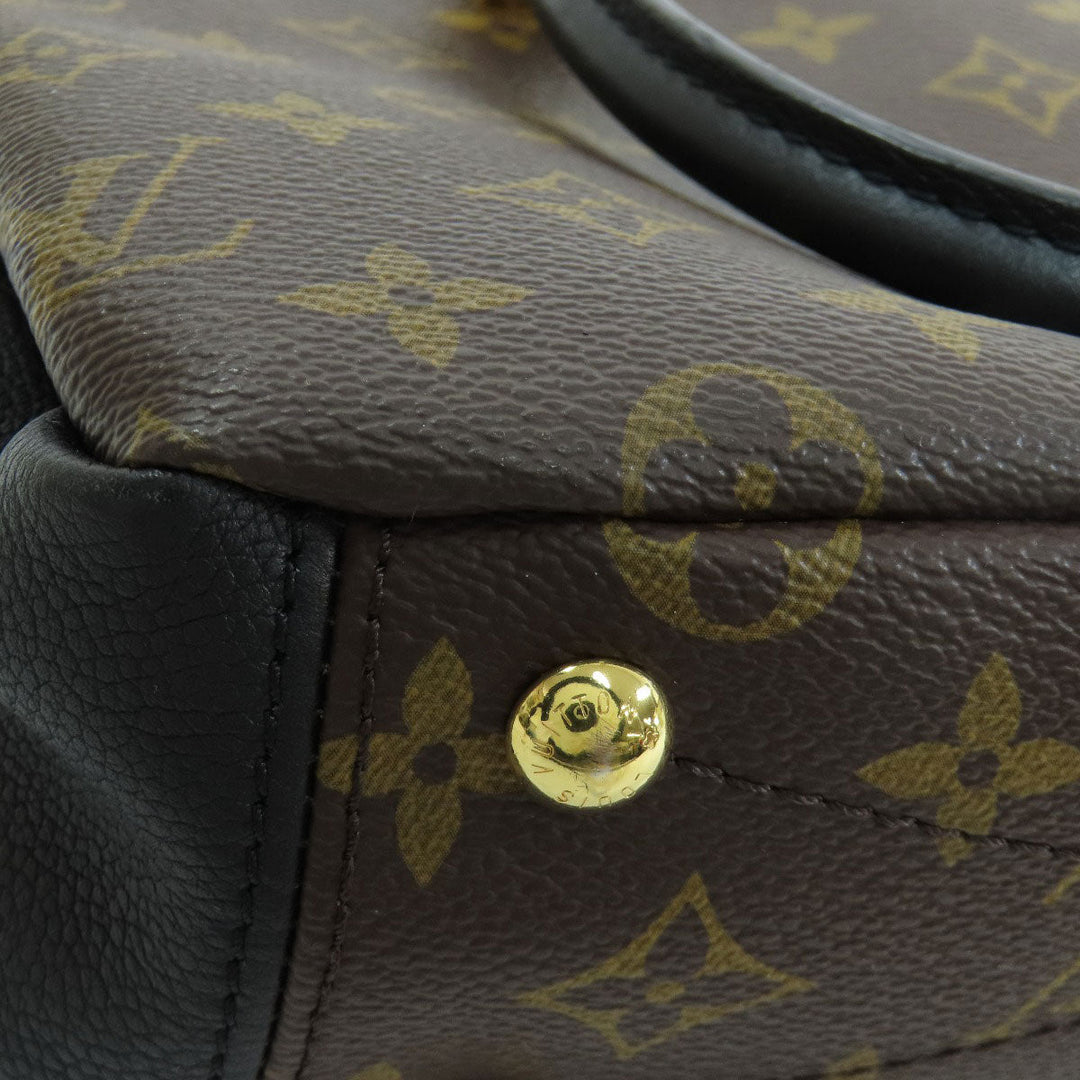 LOUIS VUITTON Handbag M42960 Monogram canvas Brown Palas BB Women Used Authentic