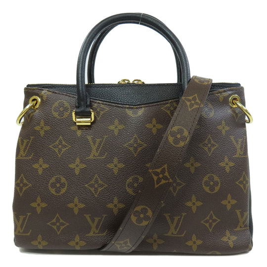 LOUIS VUITTON Handbag M42960 Monogram canvas Brown Palas BB Women Used Authentic