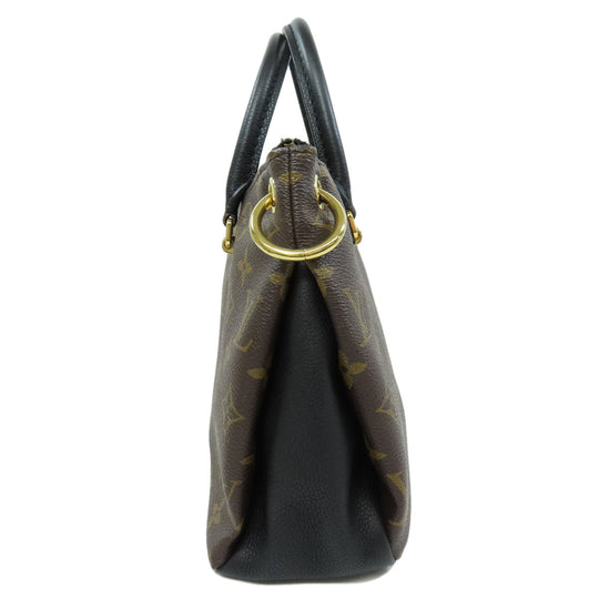LOUIS VUITTON Handbag M42960 Monogram canvas Brown Palas BB Women Used Authentic
