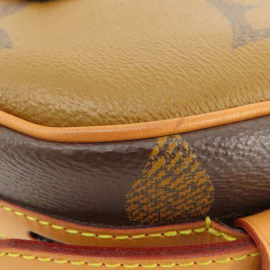 LOUIS VUITTON Shoulder Bag M44604 Giant monogram canvas Brown Bowt Chapot Supreme Women Used Authentic