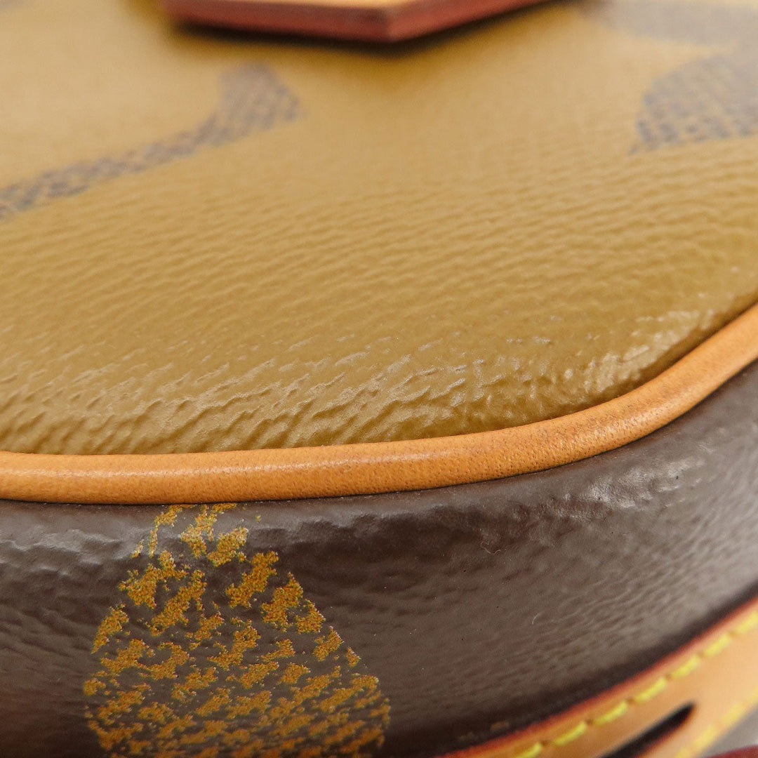 LOUIS VUITTON Shoulder Bag M44604 Giant monogram canvas Brown Bowt Chapot Supreme Women Used Authentic