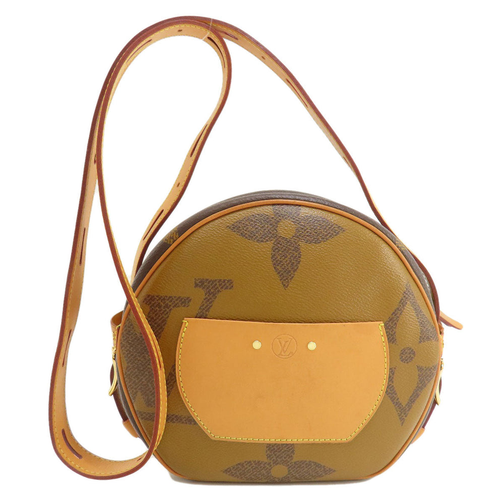 LOUIS VUITTON Shoulder Bag M44604 Giant monogram canvas Brown Bowt Chapot Supreme Women Used Authentic