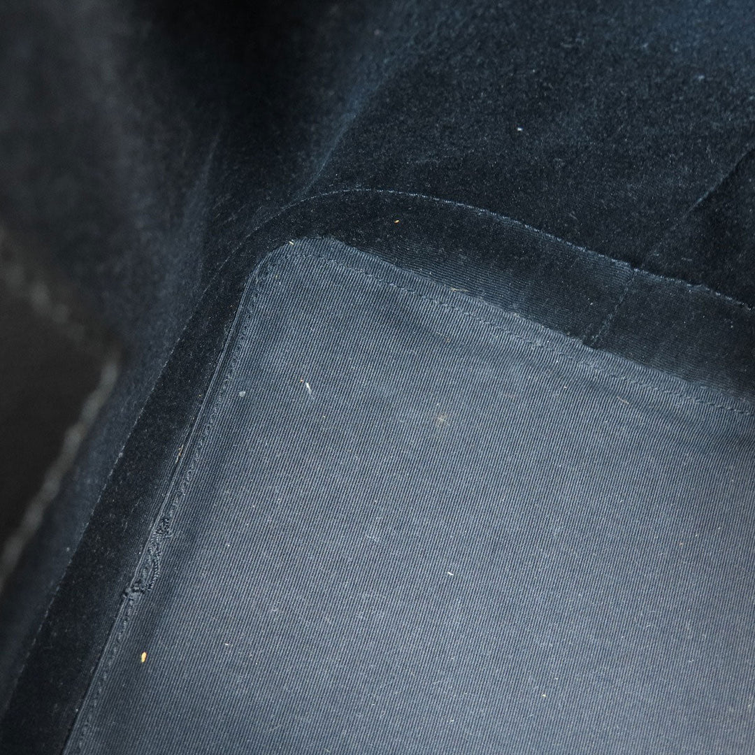 SAINT LAURENT Tote Bag leather black Teddy tote