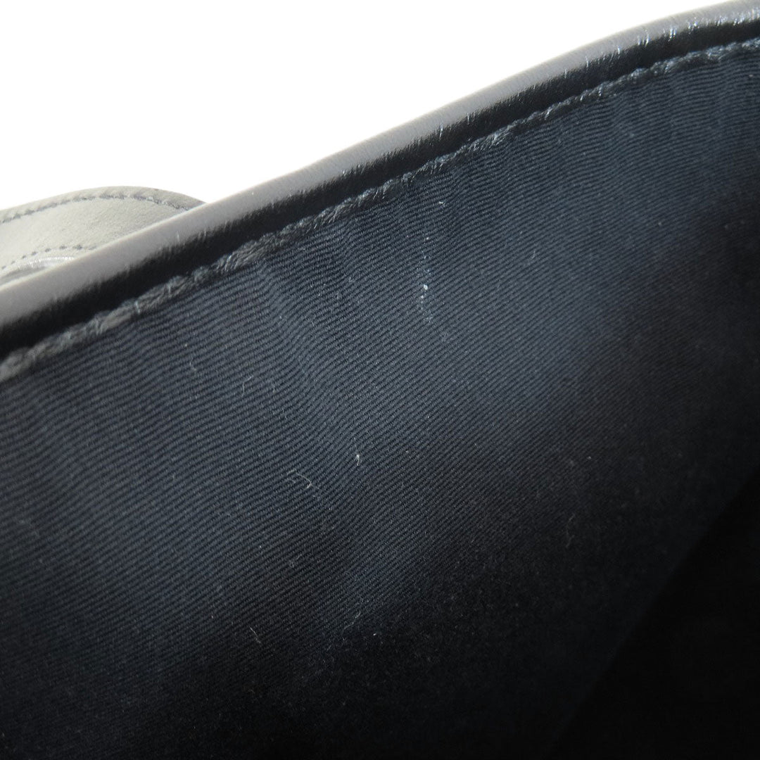 SAINT LAURENT Tote Bag leather black Teddy tote