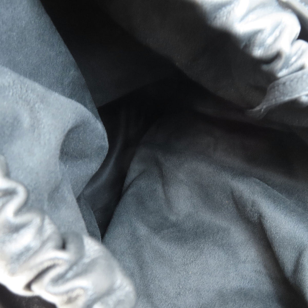 SAINT LAURENT Tote Bag leather black Teddy tote