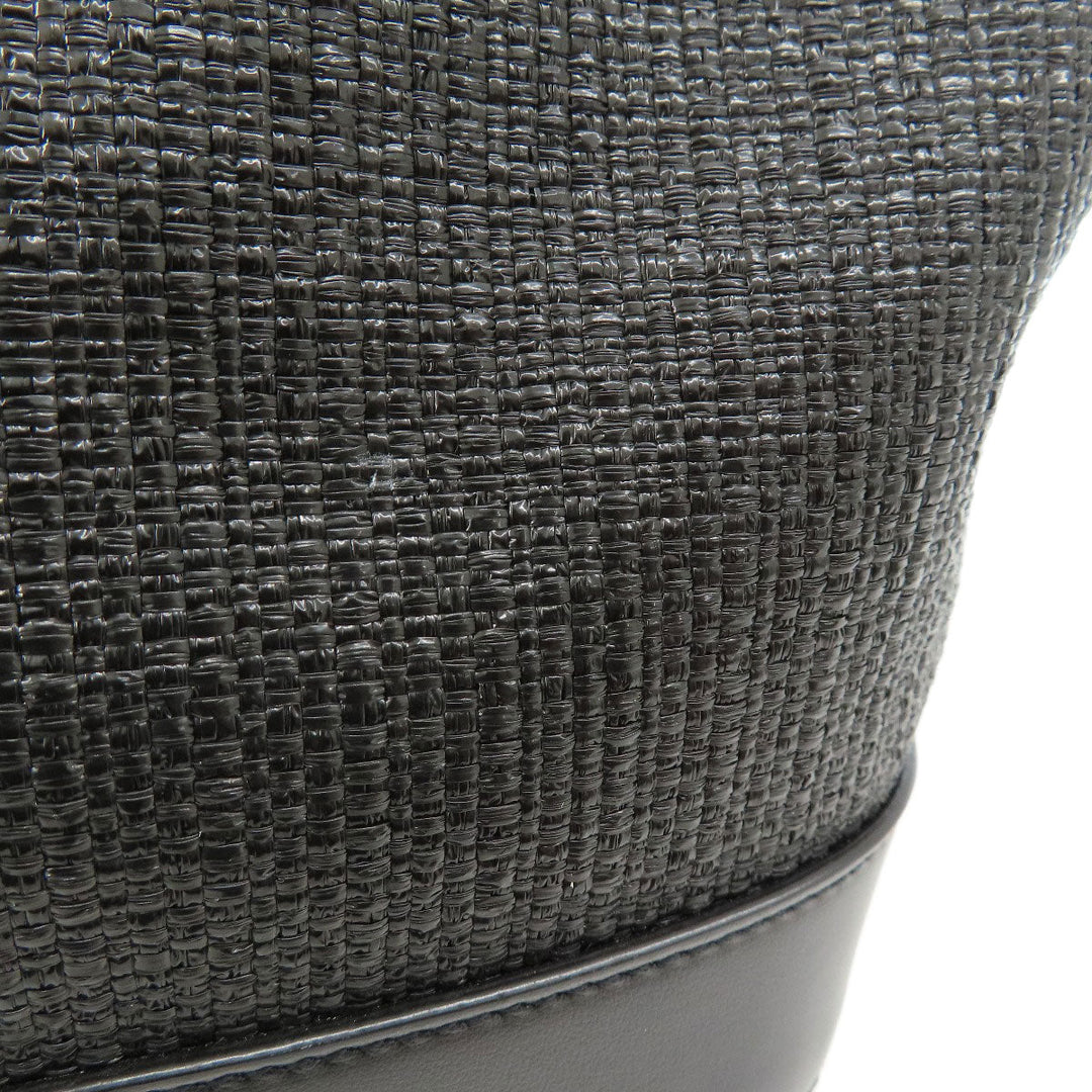 SAINT LAURENT Tote Bag leather black Teddy tote
