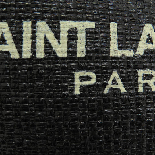 SAINT LAURENT Tote Bag leather black Teddy tote