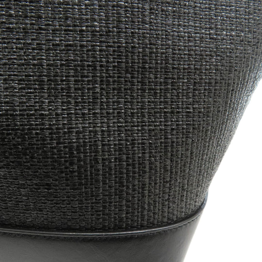 SAINT LAURENT Tote Bag leather black Teddy tote