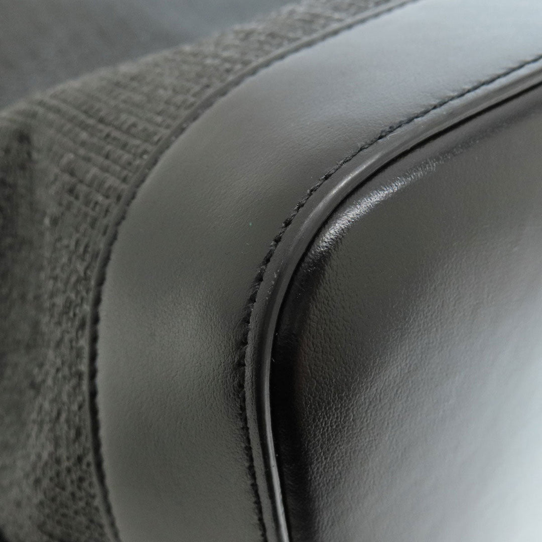 SAINT LAURENT Tote Bag leather black Teddy tote