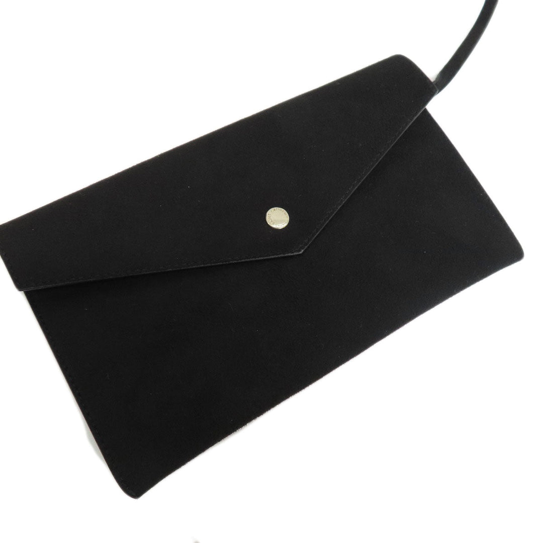SAINT LAURENT Tote Bag leather black Teddy tote