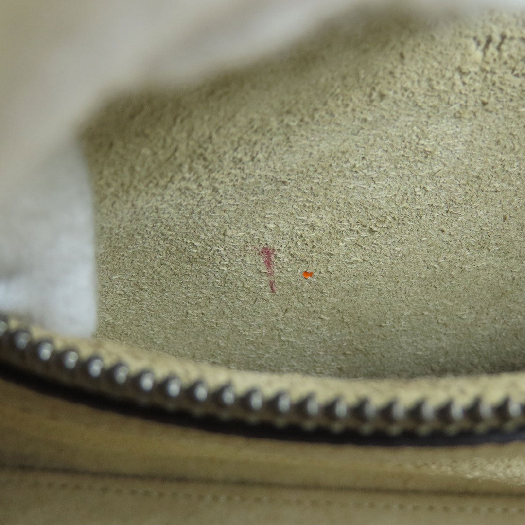 CELINE Tote Bag Calfskin beige Luggage micro Women Used Authentic