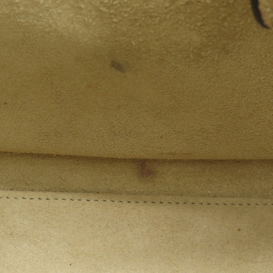 CELINE Tote Bag Calfskin beige Luggage micro Women Used Authentic