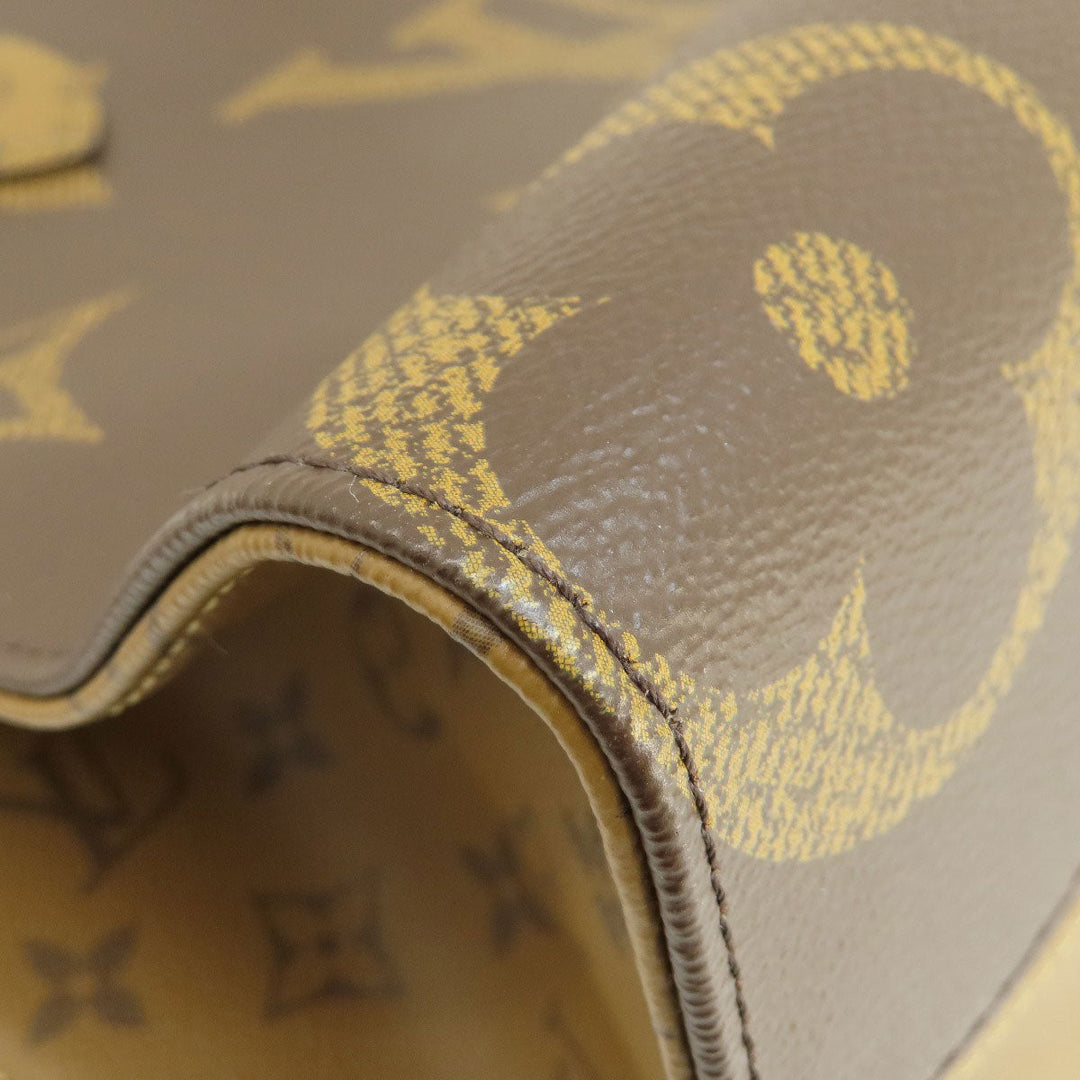 LOUIS VUITTON Tote Bag M45321 Monogram reverse Brown On the Go MM Monogram Giant