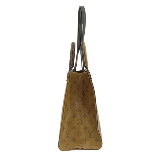 LOUIS VUITTON Tote Bag M45321 Monogram reverse Brown On the Go MM Monogram Giant