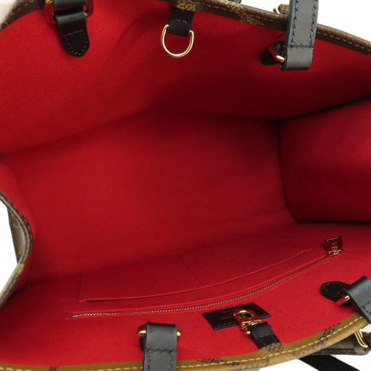 LOUIS VUITTON Tote Bag M45321 Monogram reverse Brown On the Go MM Monogram Giant