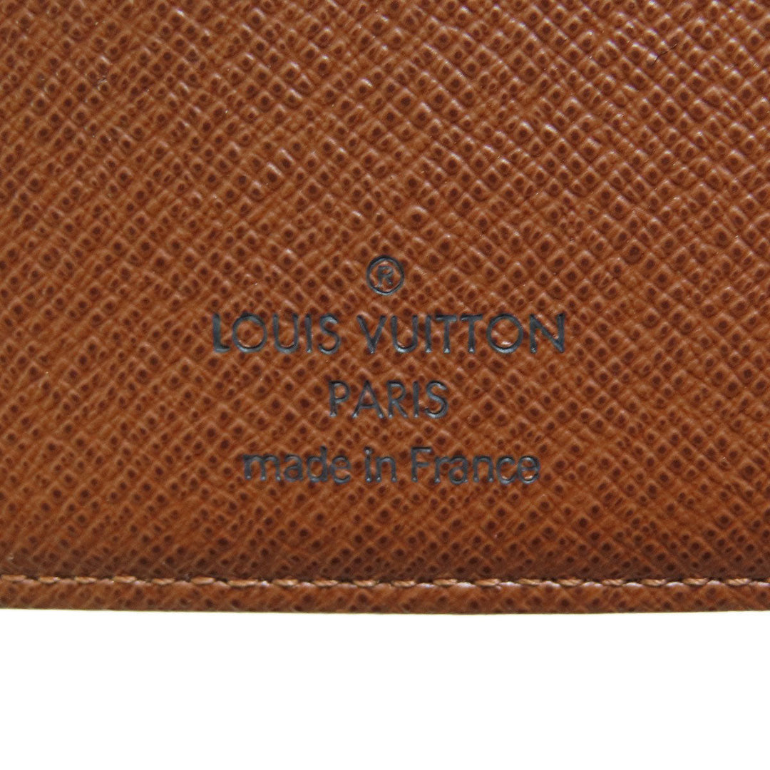 LOUIS VUITTON Bifold Wallet M60026 Monogram canvas Brown Portefeuille Florin Monogram Women Used Authentic