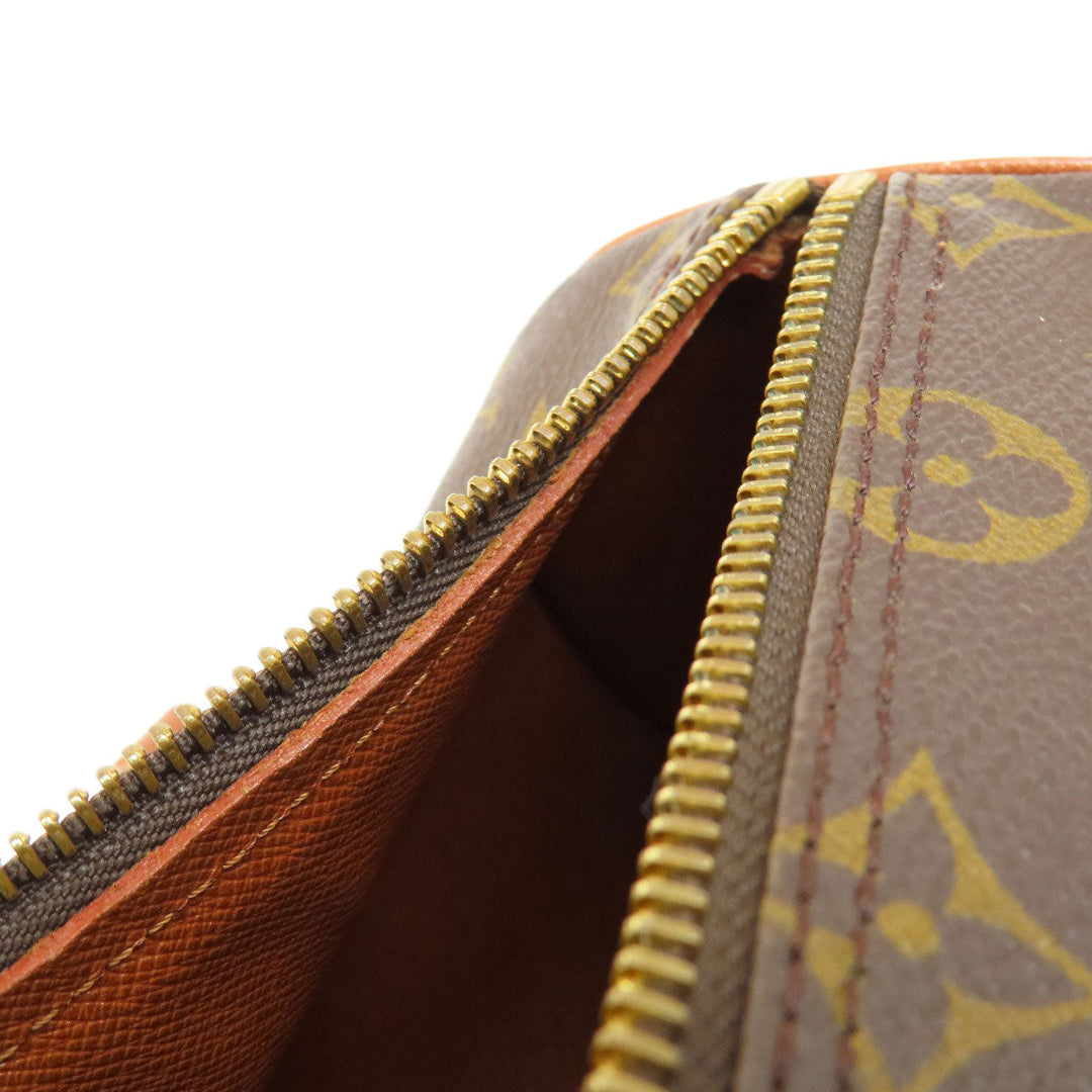 LOUIS VUITTON Handbag M51366 Monogram canvas Brown Papillon 26 Old Monog Lamb Women Used Authentic