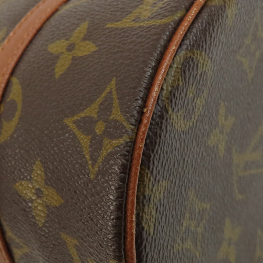 LOUIS VUITTON Handbag M51366 Monogram canvas Brown Papillon 26 Old Monog Lamb Women Used Authentic