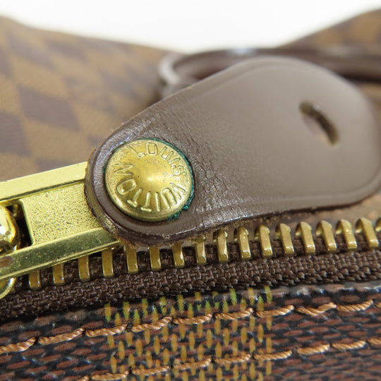 LOUIS VUITTON Boston Duffel bag N41531 Damier canvas Brown Speedy 30 Damier Ebenu Women Used Authentic