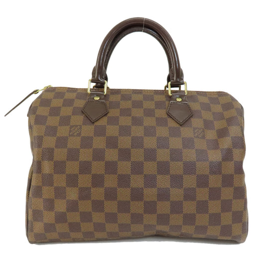 LOUIS VUITTON Boston Duffel bag N41531 Damier canvas Brown Speedy 30 Damier Ebenu Women Used Authentic