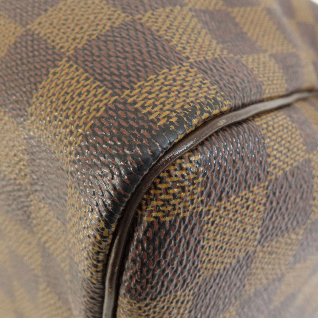 LOUIS VUITTON Boston Duffel bag N41531 Damier canvas Brown Speedy 30 Damier Ebenu Women Used Authentic