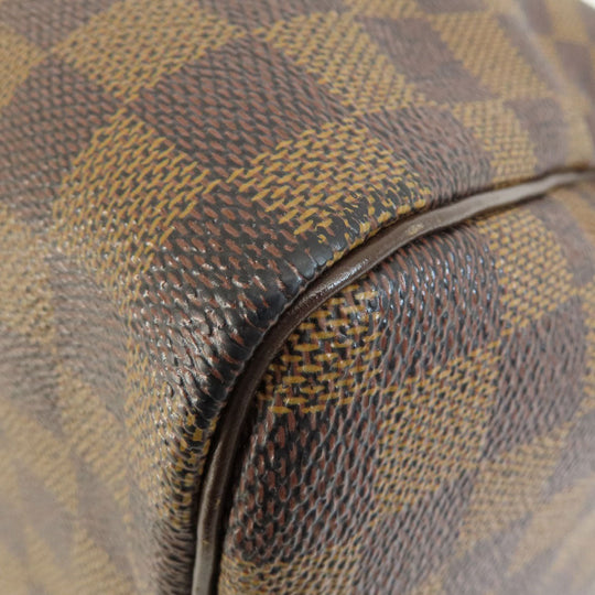 LOUIS VUITTON Boston Duffel bag N41531 Damier canvas Brown Speedy 30 Damier Ebenu Women Used Authentic