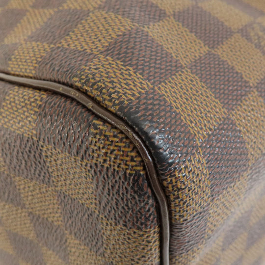 LOUIS VUITTON Boston Duffel bag N41531 Damier canvas Brown Speedy 30 Damier Ebenu Women Used Authentic