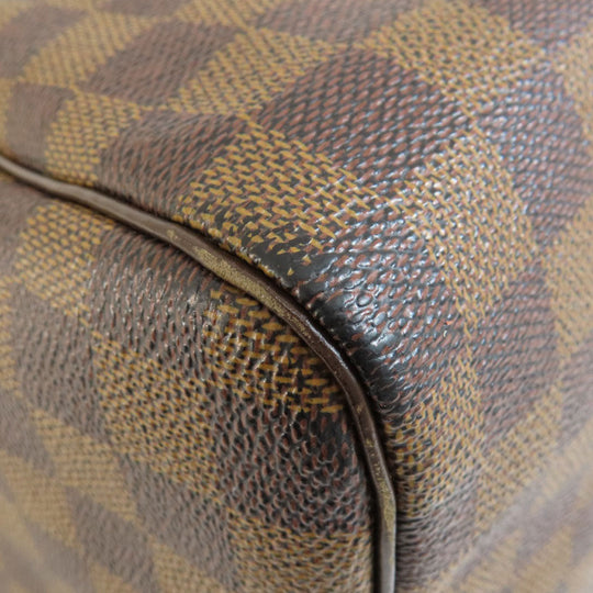 LOUIS VUITTON Boston Duffel bag N41531 Damier canvas Brown Speedy 30 Damier Ebenu Women Used Authentic