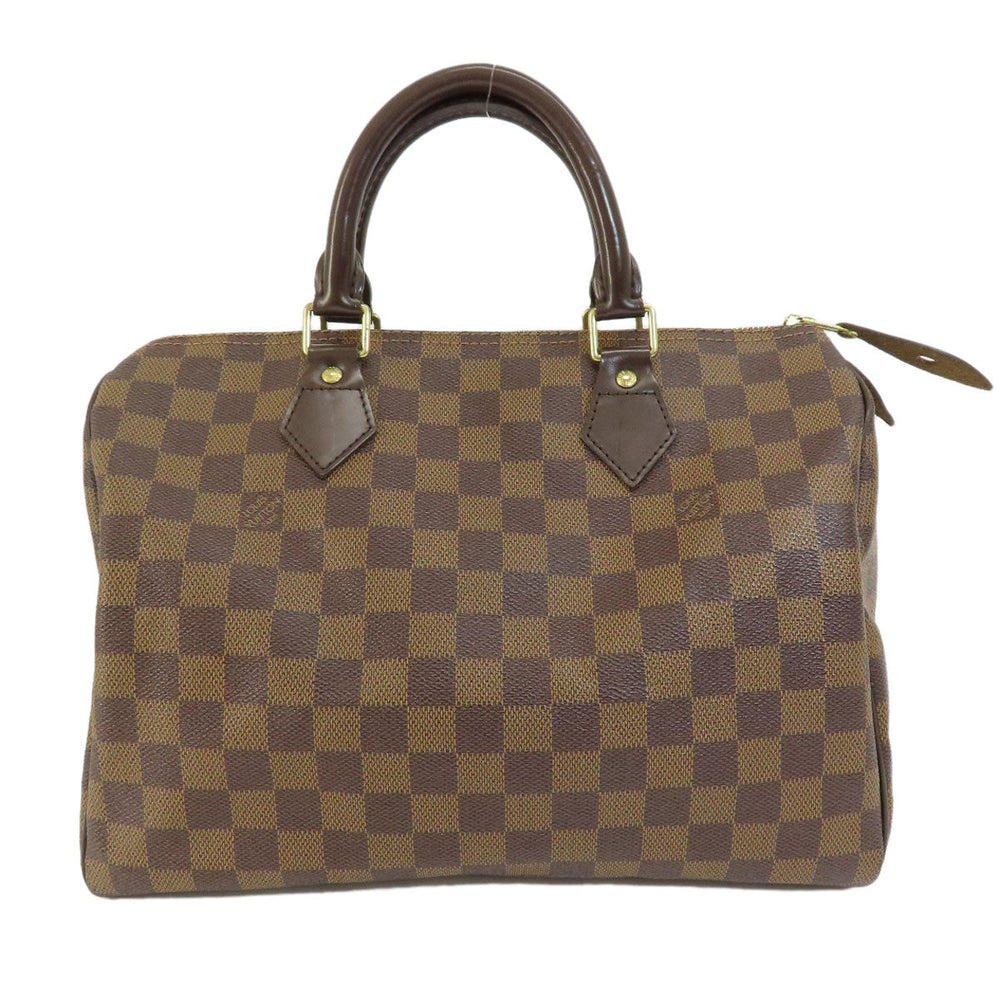 LOUIS VUITTON Boston Duffel bag N41531 Damier canvas Brown Speedy 30 Damier Ebenu Women Used Authentic