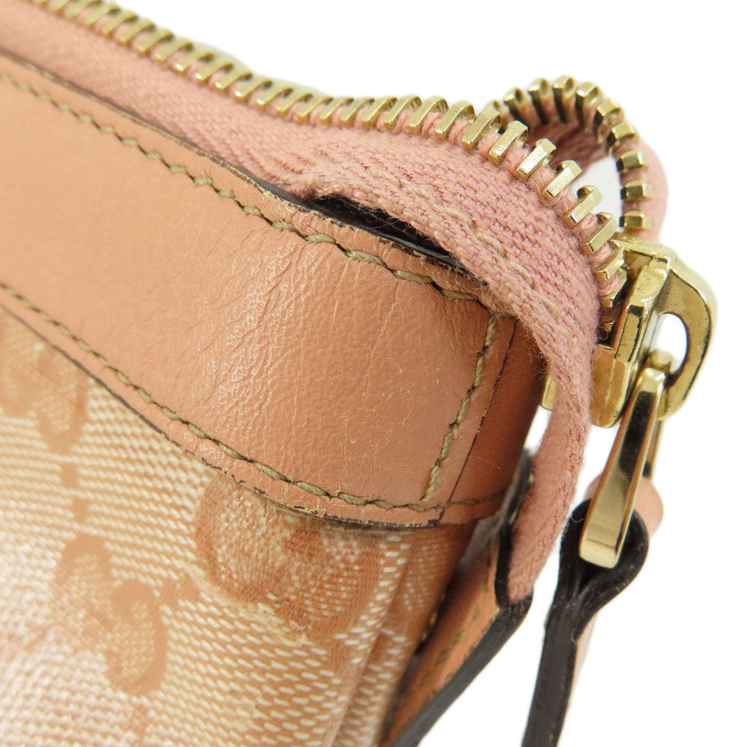 GUCCI Handbag 141470 Coated canvas pink GG crystal Women Used Authentic