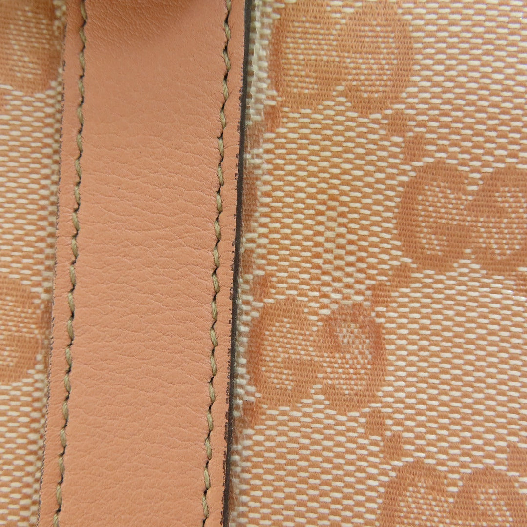 GUCCI Handbag 141470 Coated canvas pink GG crystal Women Used Authentic
