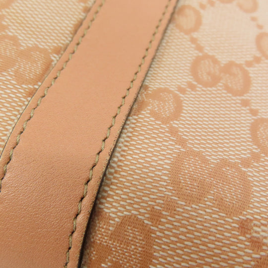 GUCCI Handbag 141470 Coated canvas pink GG crystal Women Used Authentic