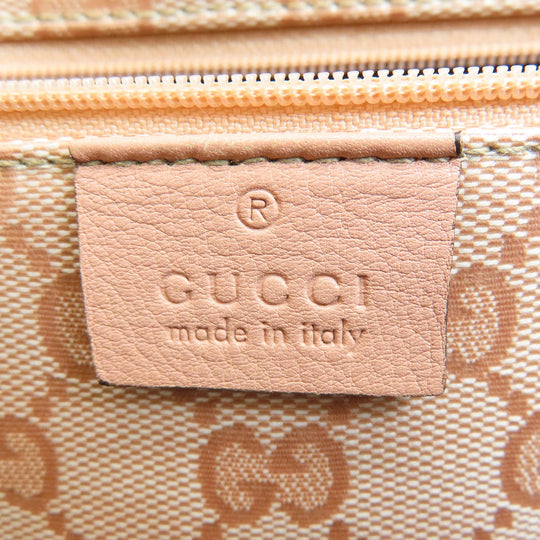 GUCCI Handbag 141470 Coated canvas pink GG crystal Women Used Authentic